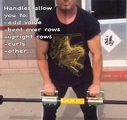 Articulating Handles (for Barbell 2.0, barbell not included)